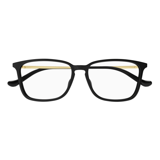 Gucci 1609OA sunglasses with black frames and dark lenses, stylish and modern eyewear design.