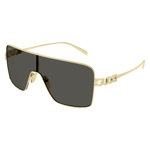Gucci GG1936S sunglasses with black frame and dark tinted lenses, stylish eyewear from Gucci's latest collection