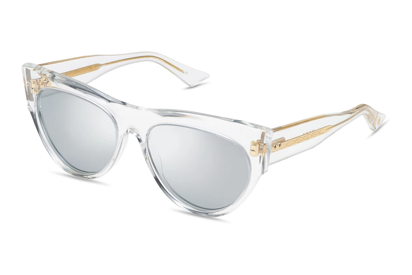 Close-up of DITA BRAINDANCER sunglasses with sleek black frames and polarized lenses.