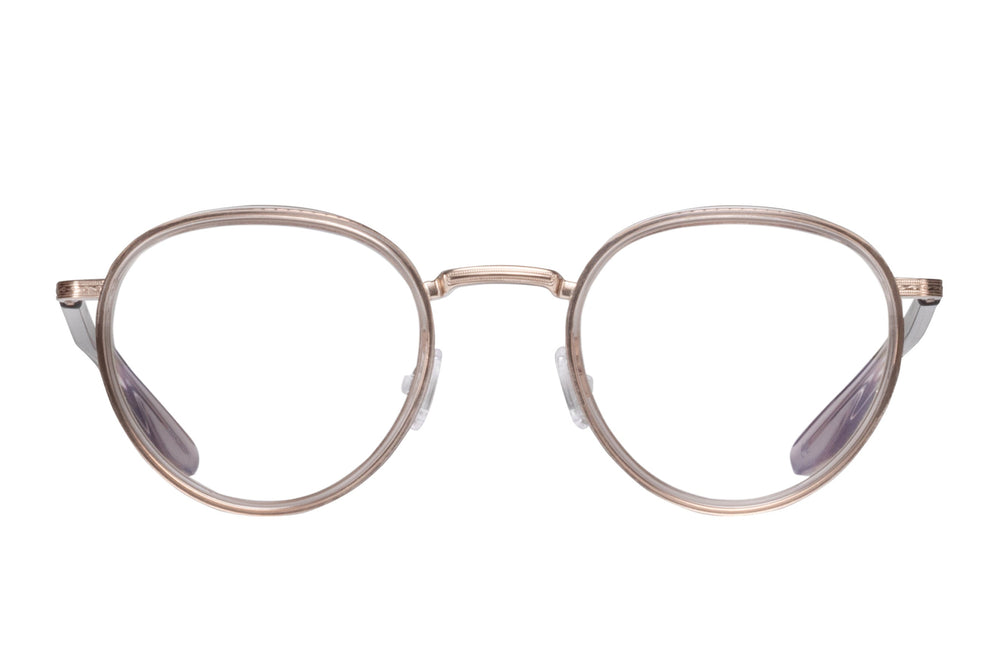 Echelon Barton Perreira sunglasses with rose gold frame and tinted lenses, front view showing sleek, modern design.