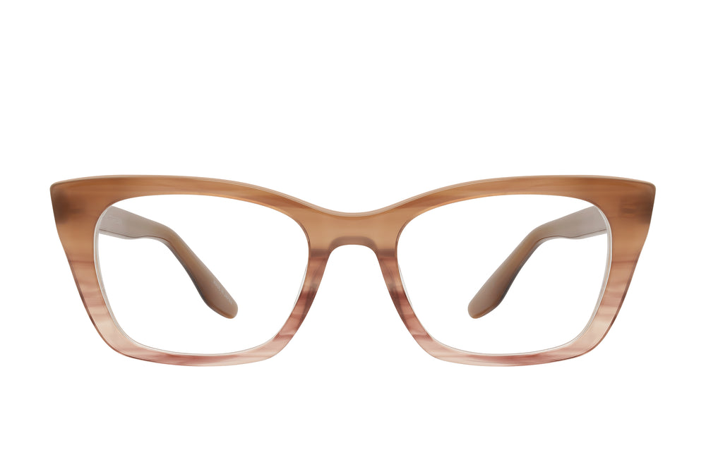 FANNIE sunglasses by Barton Perreira with Marrakesh Sand frame, front view showing stylish design and tinted lenses.