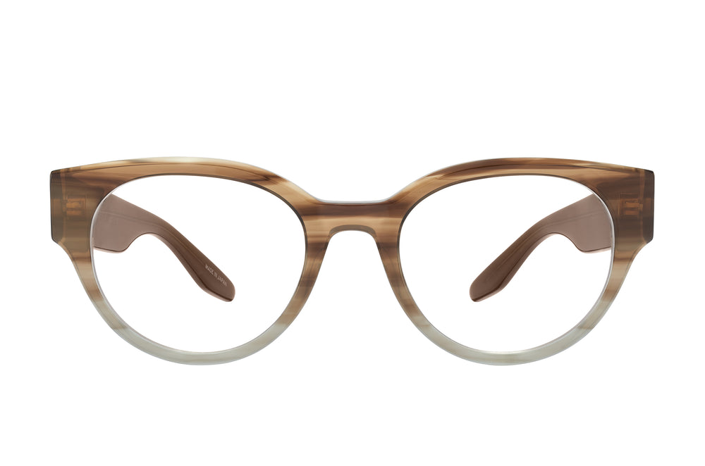 Barton Perreira NORA sunglasses with desert sky-colored frames and sleek front design, stylish and modern eyewear.