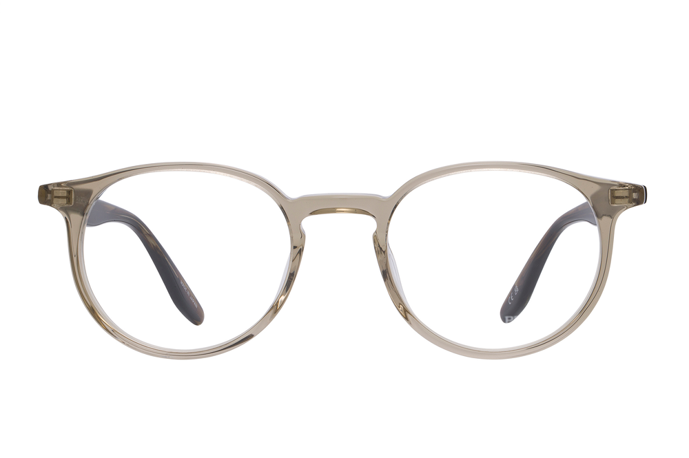 Barton Perreira NORTON 50 sunglasses with khaki Sulcata tortoise acetate frame, front view showcasing stylish eyewear design