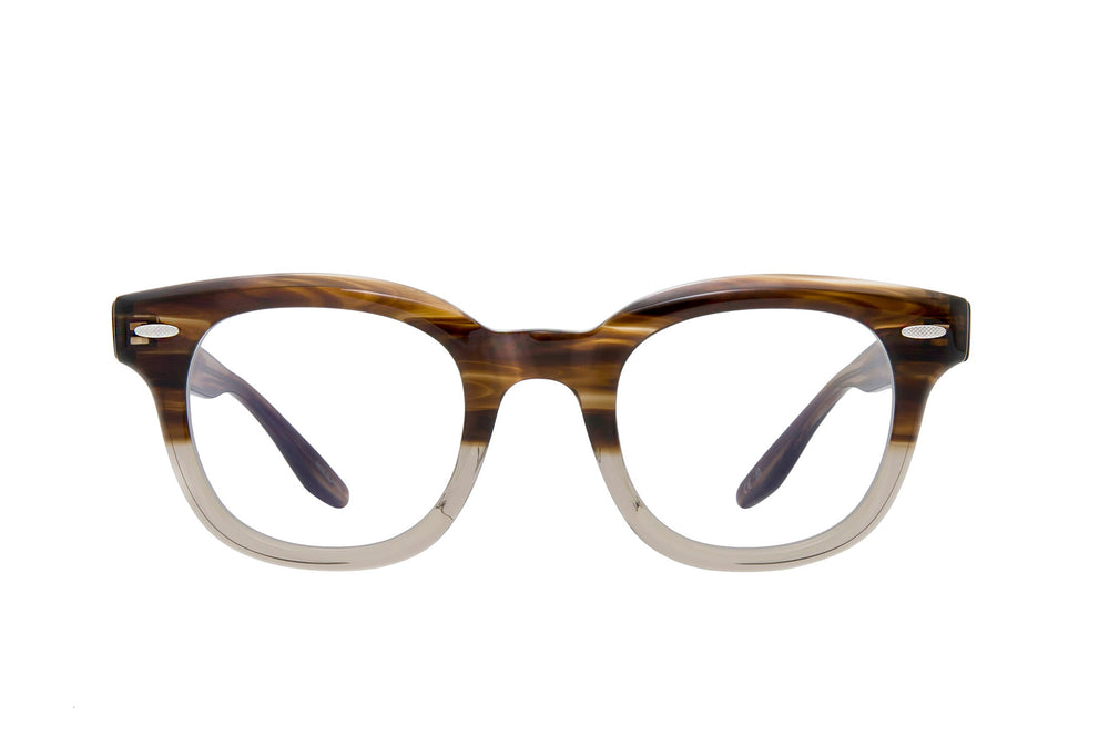 Barton Perreira Norwell Hickory Gradient sunglasses with front view, featuring stylish gradient-colored frames and sleek design.
