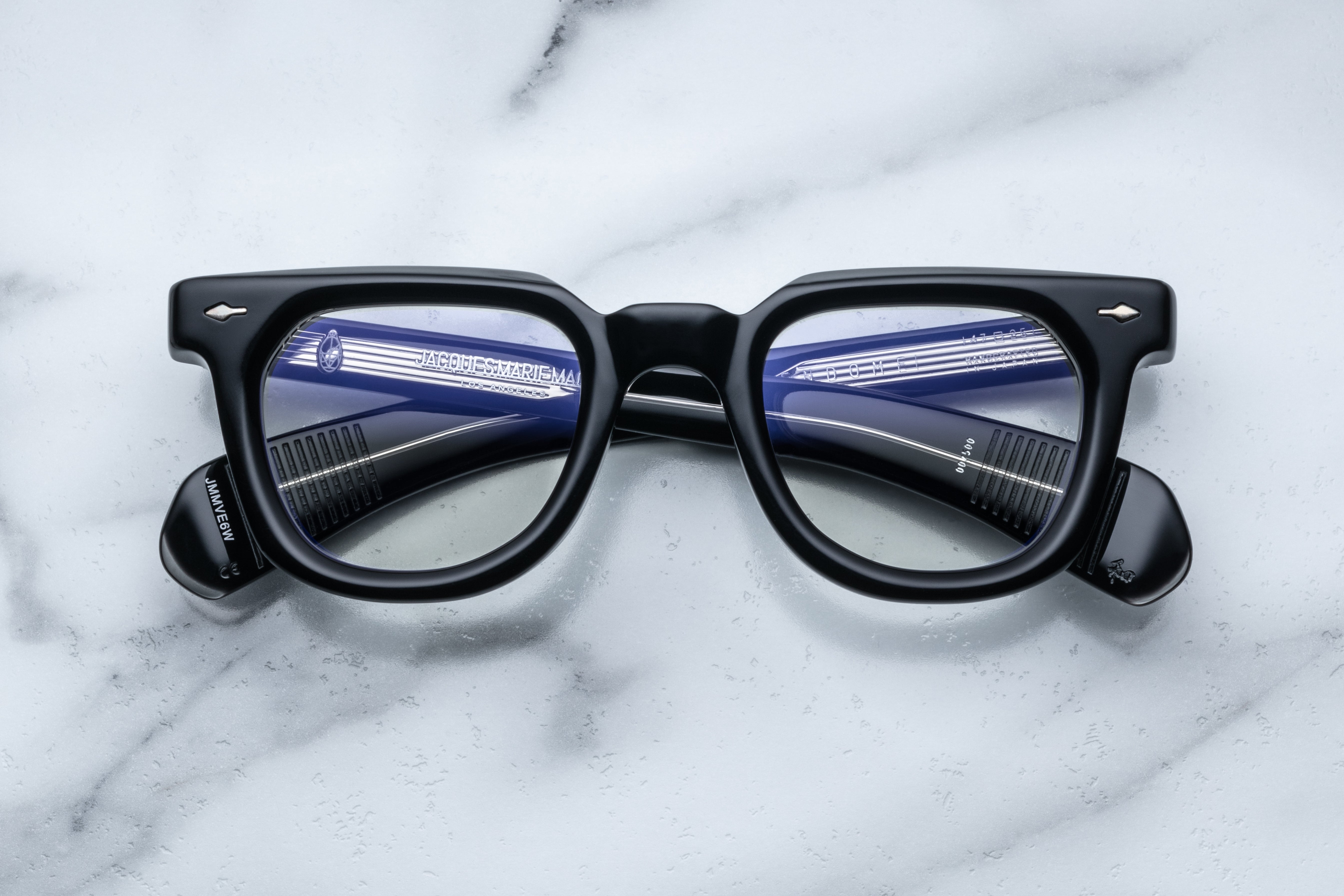 Jacques Marie Mage Vendome optical glasses with round frames and tortoise shell design, front view showing clear lenses.