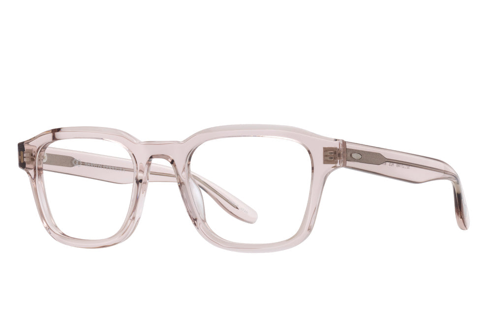 Barton Perreira WINTON sunglasses with sleek black frames and tinted lenses, side view showing modern, stylish design