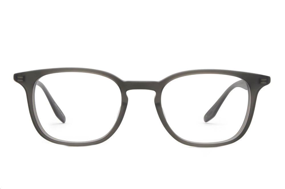 Barton Perreira WOODY 50 sunglasses with matte dusk finish, front view showcasing stylish eyewear design and frame details.