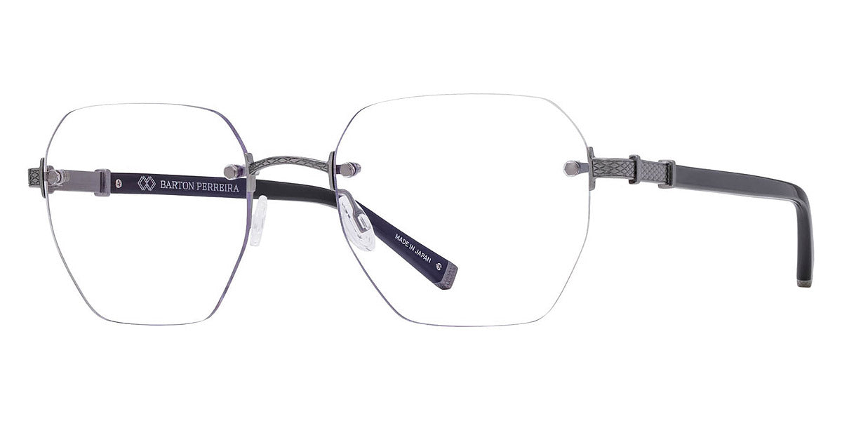 Barton Perreira JACK sunglasses with round tortoise shell frames and dark lenses, stylish and sophisticated eyewear for men.