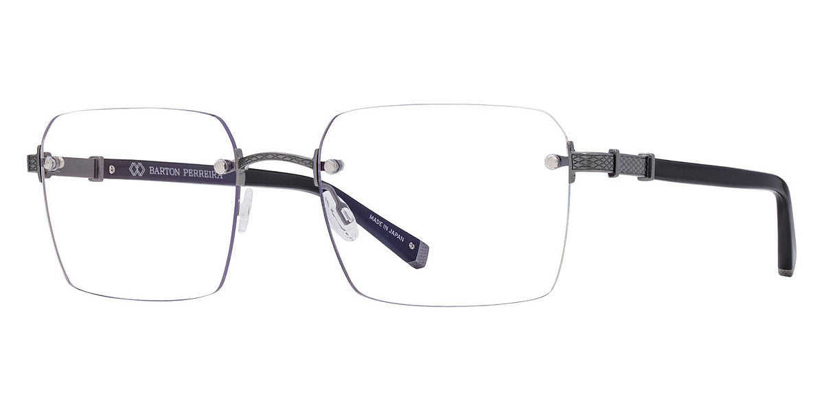 Barton Perreira TOM sunglasses with black frames and dark lenses, stylish eyewear for a modern look.