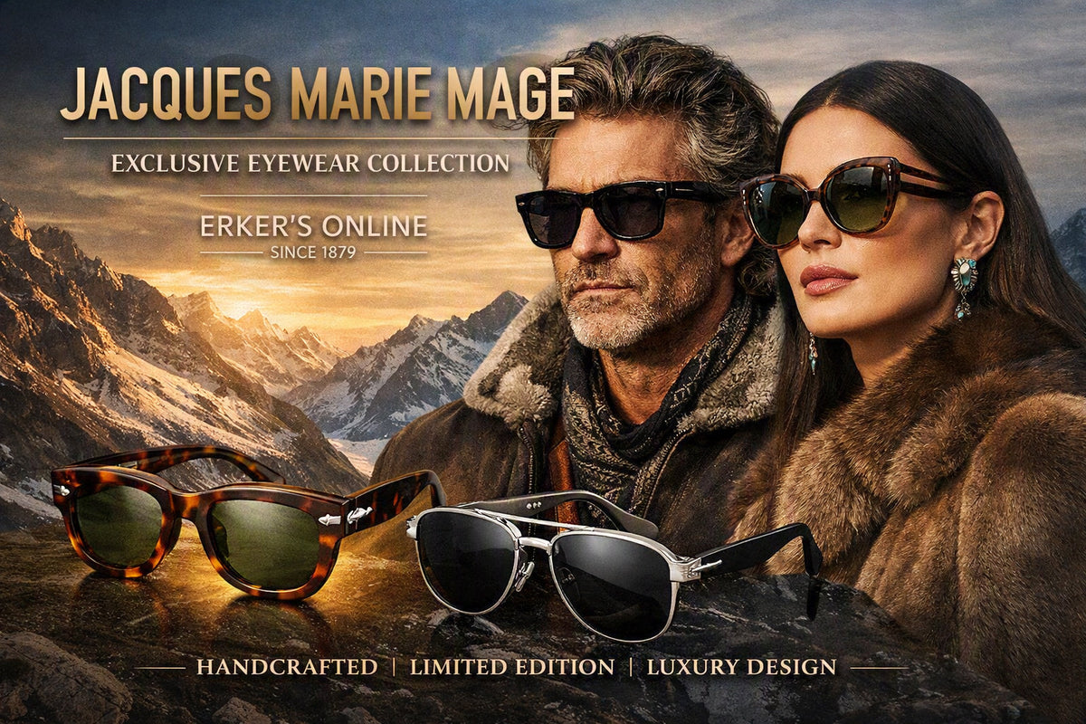 Jacques Marie Mage Sunglasses Collection at Erker’s Online – Luxury Eyewear Redefined