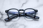 Jacques Marie Mage Zephirin optical glasses in noir color with front view showcasing sleek frame design.