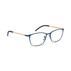 Optgreen Remastered optical glasses with clear frames and modern design, showcasing the stylish eyewear on a white background.