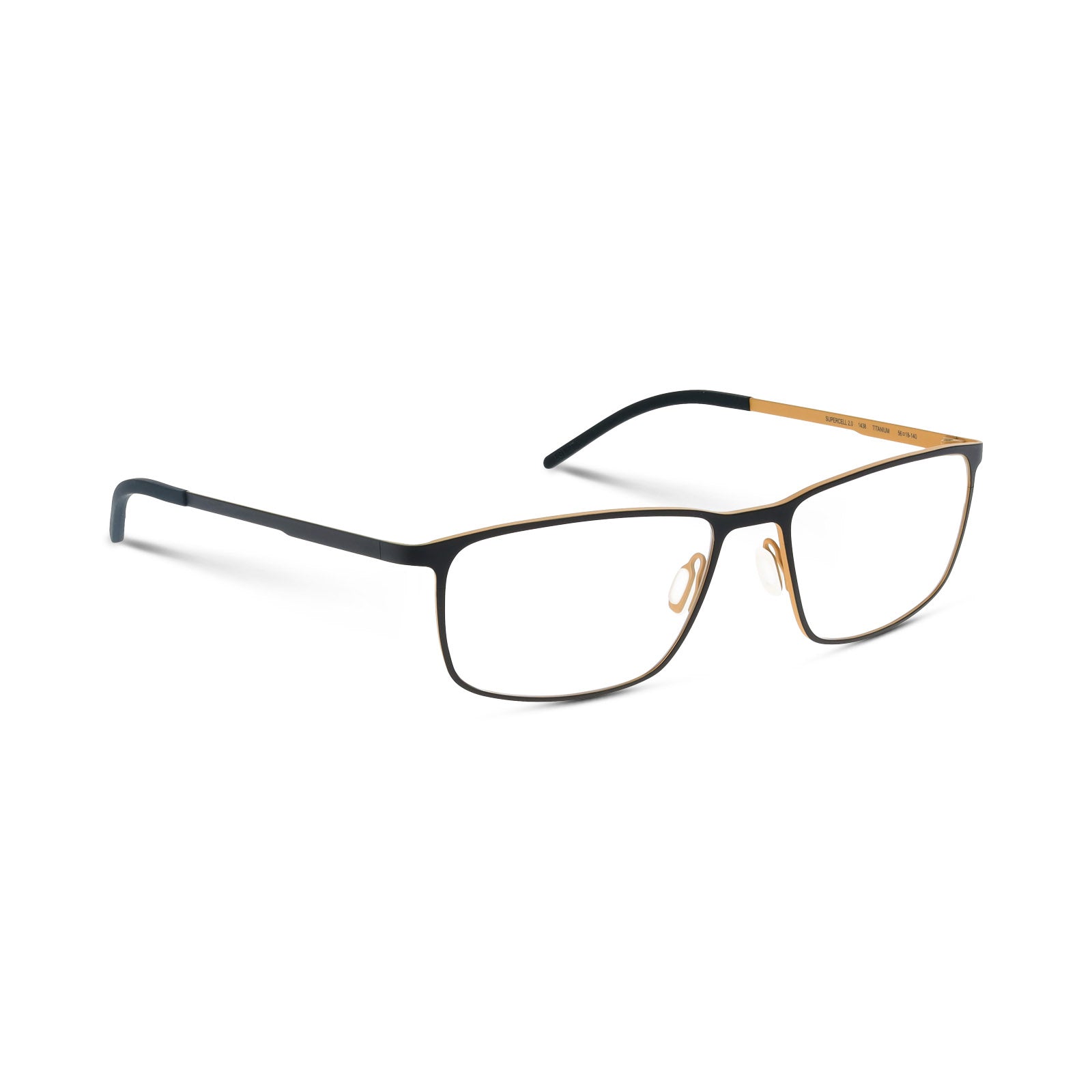 Optical Supercell 2.0 sunglasses by Orgreen with sleek black frame and tinted lenses, stylish and modern eyewear.