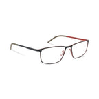 Orgreen Supercell 2.0 optical glasses with clear lenses and sleek black frame, stylish eyewear for everyday wear