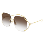 Gucci 0646S sunglasses with black frame and dark tinted lenses, stylish eyewear for a modern look