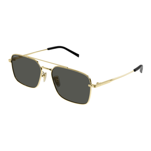 Gucci GG1957SA sunglasses with black frames and dark tinted lenses, stylish eyewear accessory.