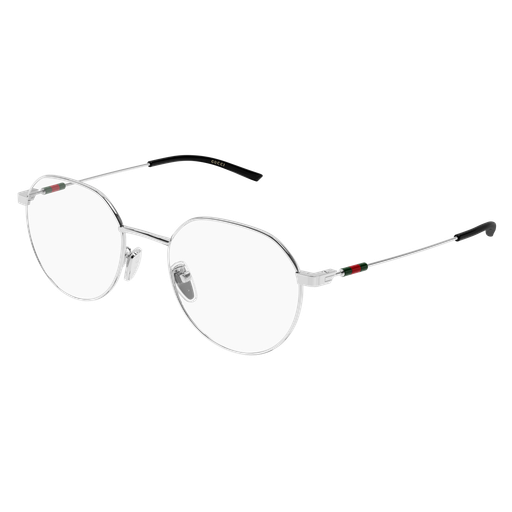 Gucci GG2141OK sunglasses with round black frames and dark tinted lenses, stylish and luxury eyewear for men and women.