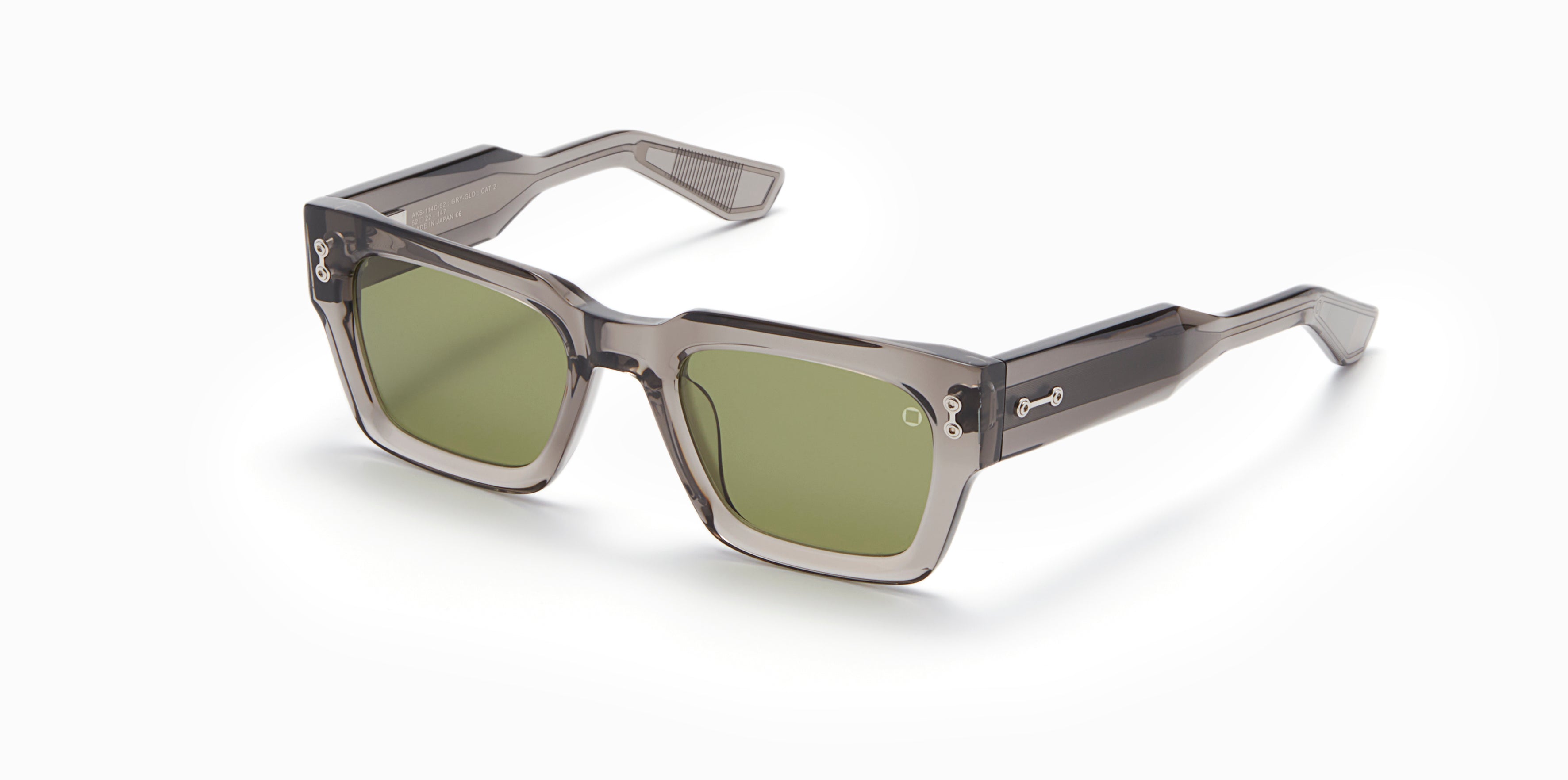 Akoni COSMO sunglasses with black frames and tinted lenses, showcasing a sleek, modern design.