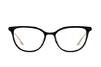 Barton Perreira Dandridge sunglasses with black and gold frame, front view showing sleek design and stylish details.