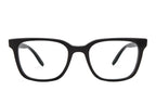 Barton Perreira JOE black sunglasses with rounded frames and dark lenses, front view showing stylish design.