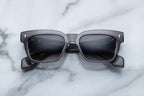 Jacques Marie Mage Molino sunglasses with a sleek front view, featuring dark tinted lenses and stylish frame design.