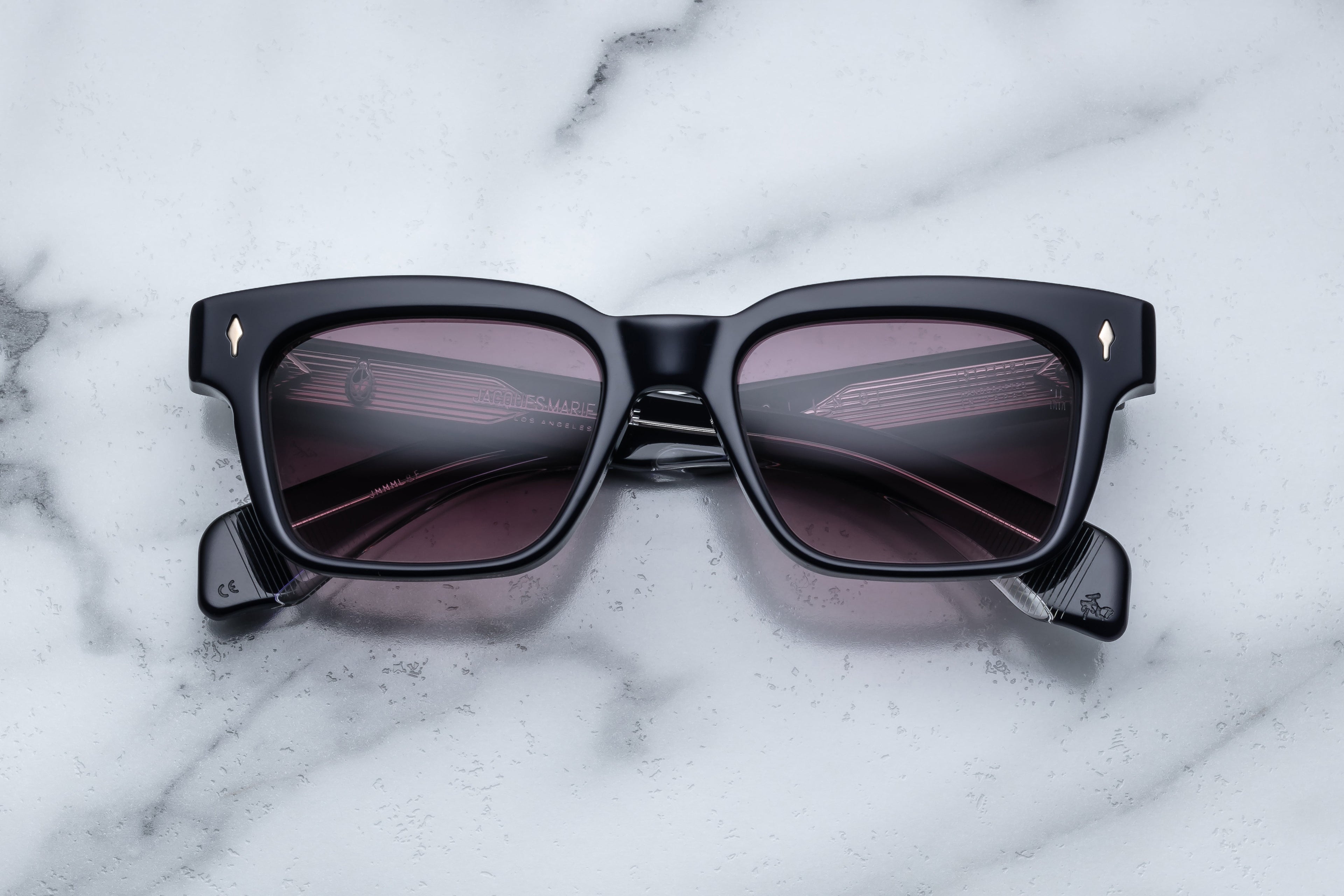 Jacques Marie Mage Molino sunglasses with a sleek front view, showcasing their stylish design and modern frame.