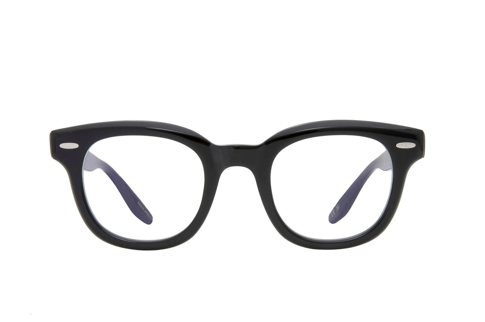 Black NORWELL sunglasses by Barton Perreira with a sleek front view and modern design.
