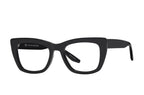 Barton Perreira Rosetta sunglasses with black frames, side view showing sleek design and stylish details.