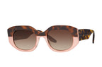 Barton Perreira Sueno sunglasses with smokey topaz and autumn blaze tinted lenses, side view showing stylish frame details.
