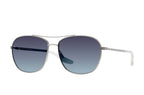 Barton Perreira SULLY sunglasses with platinum frame and alabaster and Aegean gradient lenses, side view