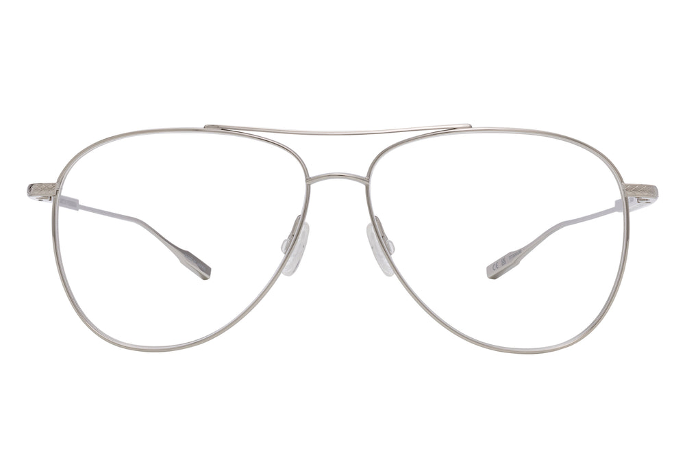Silver Trask sunglasses by Barton Perreira featuring a sleek front view with modern design and stylish frame details.