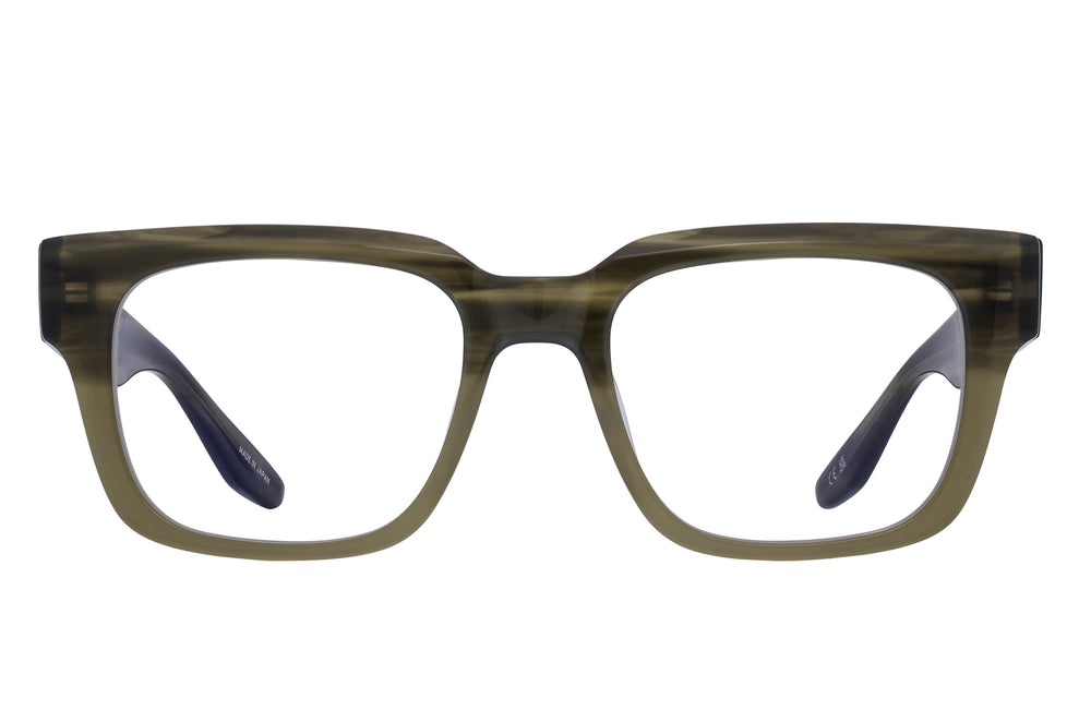 Barton Perreira ZANDER sunglasses with black frame and tinted lenses, front view showing modern, sleek design.