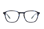 Barton Perreira Zorin Midnight sunglasses with sleek black frame and tinted lenses, front view showing stylish design.