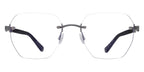 Barton Perreira JACK sunglasses with round black frames and dark lenses, stylish eyewear on a white background.