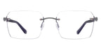 Barton Perreira TOM sunglasses with round black frames and tinted lenses, stylish and modern eyewear.