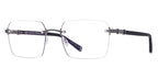 Barton Perreira TOM sunglasses with black frames and dark lenses, stylish eyewear for a modern look.