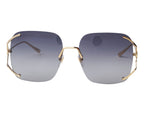 Gucci GG0646S sunglasses with black frames and dark lenses, stylish and modern accessory for outdoor wear